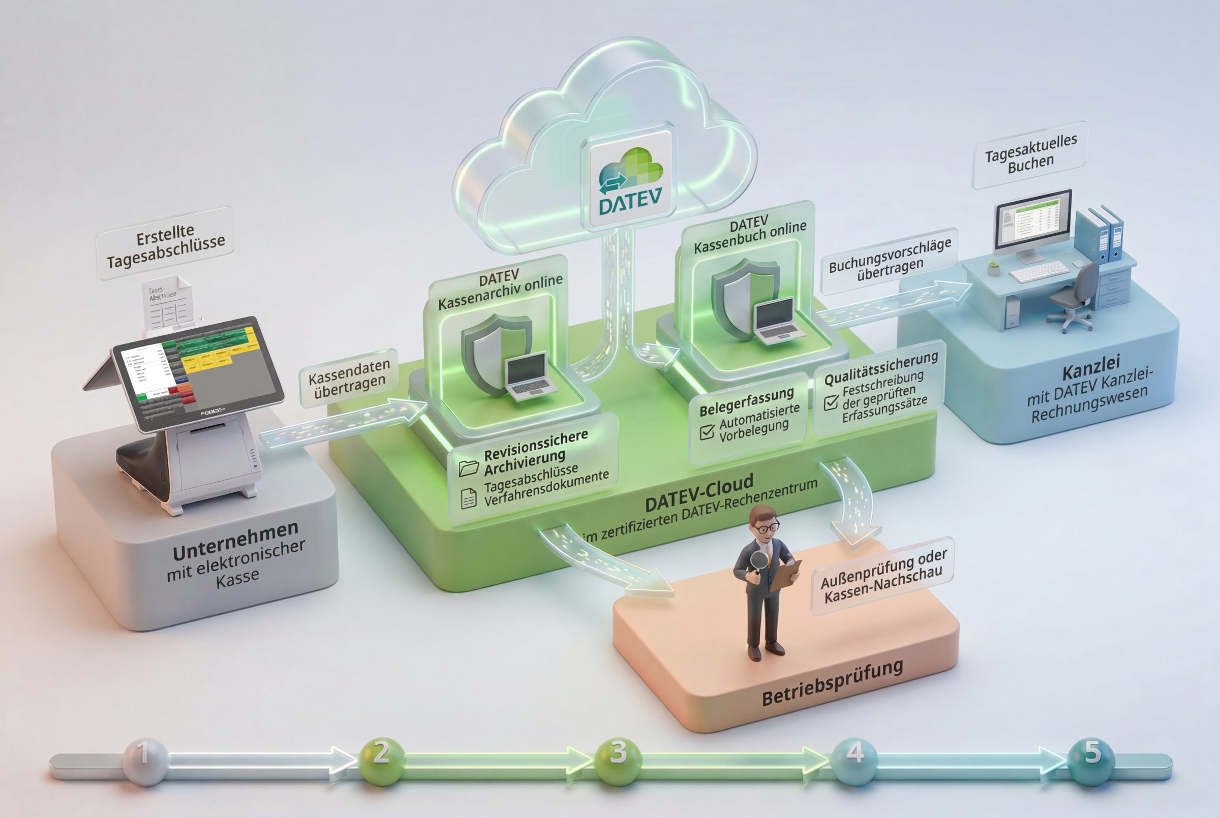 DATEV Prozessschaubild