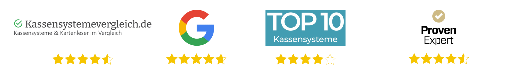 Kassensysteme TSE Fachhändler Bewertung 09-2023 ALLE PORTALE