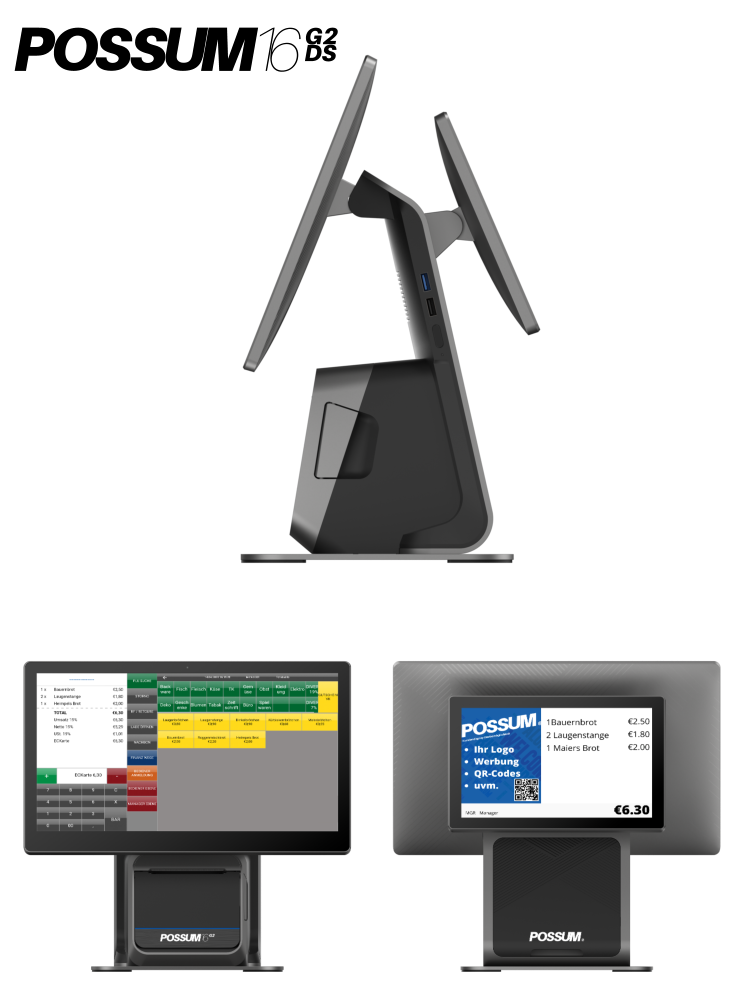 POSSUM16 G2DS (mit eingebautem Kundendisplay)