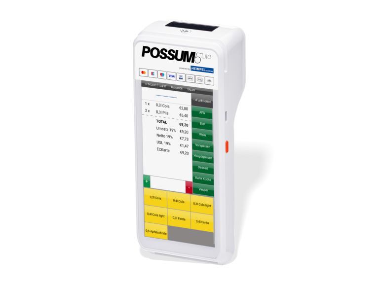 POSSUM5 Lite Kassensystem in der Frontansicht